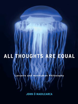 cover image of All Thoughts Are Equal
